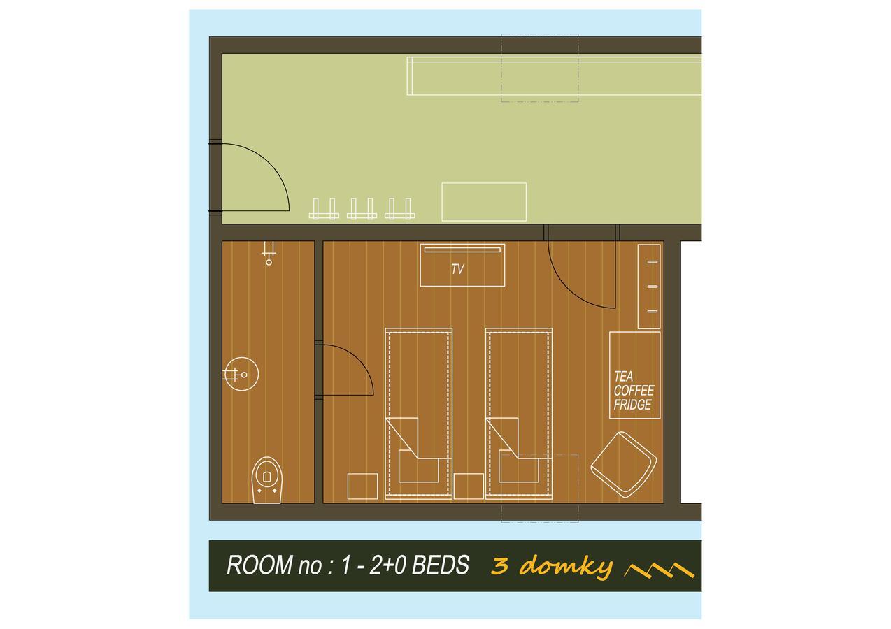 3 Domky Bed and Breakfast Demanovska Dolina Εξωτερικό φωτογραφία